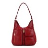 MKF Collection Daphne Crocodile-embossed Vegan Leather Shoulder by Mia K - 2 of 4
