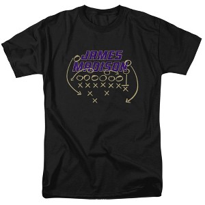 James Madison University Football Play Adult T-Shirt Charcoal - 1 of 4
