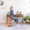 ECR4Kids Sitwell Wobble Stool with Cushion, Adjustable Height - 3 of 4