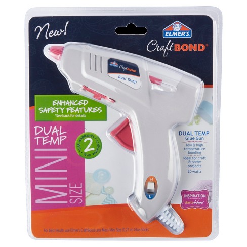 Elmer's Craft Bond Mini Glue Gun Dual Temp : Target