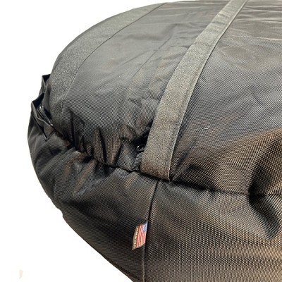 American Dog Durable Bolster Armor Dog Bed Orthopedic Ballistic Round