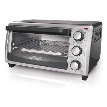 Black+Decker 4 Slice Toaster Oven with Even Toast Technology