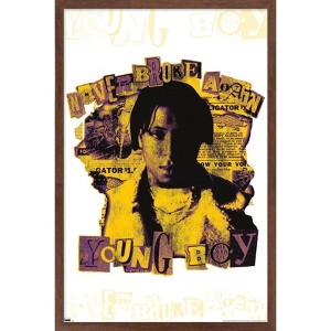 Trends International NBA Youngboy - Channel 9 Framed Wall Poster Prints - 1 of 4