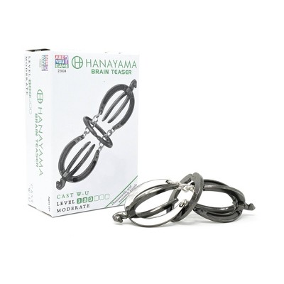 Hanayama Level 3 Cast Metal Horseshoe Puzzle