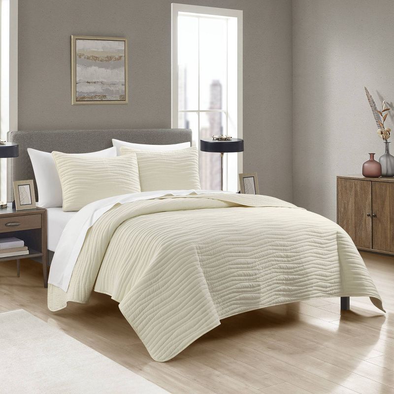 Chic Home Design 3pc Kyree Quilt Set, 3 of 8