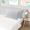PiccoCasa Zipper Closure Breathable Luxury Viscose From Bamboo Pillowcases 2 Pcs - 2 of 4