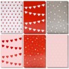 Best Paper Greetings 36 Pack Valentine’s Day Greeting Cards, Heart Patterned Cards with Red Envelopes, 4 x 6 In - image 3 of 4