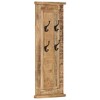 vidaXL Coat Racks 2 pcs Solid Wood Mango 15"x39.4" - 2 of 4