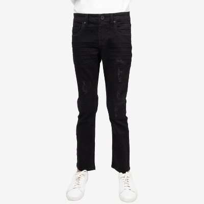 RAW X Boy's Heavy Distressed Jeans