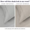 100 Cotton Duvet Cover King, 400 TC, Sateen, Button Closure, Light Grey - 2 of 4