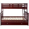 Donco Kids Hilde Mission Twin Over Full Cappuccino Bunkbed With Twin Trundle - 2 of 4