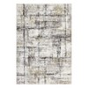 Abstract Indoor Rug Modern Stripes Area Rug Machine Washable, Ultra-Thin Non Slip Soft Large Living Room Floor Rugs - 4 of 4