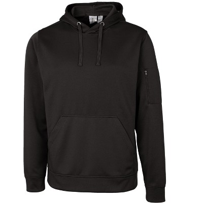 Clique Men's Lift Performance Hoodie Sweatshirt - Black - 4XL