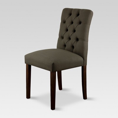 Brookline Tufted Dining Chair - Charcoal (1 Pack) - Threshold&#8482;