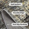 Vintage Area Rug, Large Washable Living Room Bedroom Rug Distressed Non-Slip Non-Shedding Low Pile Area Rug Floor Carpet for Dining Room Home - 3 of 4