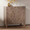 55 Downing Street Bazel 31 1/2" Wide Wooden 2-Door Cabinet - 2 of 4