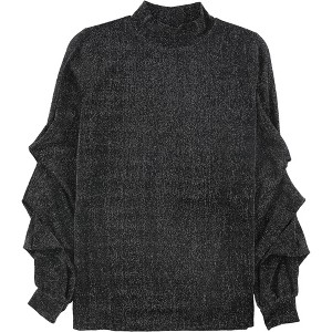 Alfani Womens Metallic Pullover Blouse - 1 of 1