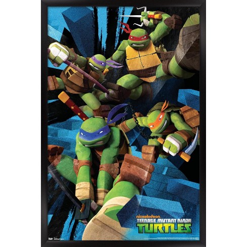 Trends International Nickelodeon Teenage Mutant Ninja Turtles Attack Unframed Wall Poster Print Target