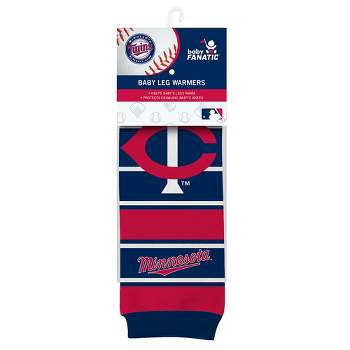 Baby Fanatic Officially Licensed Toddler & Baby Unisex Crawler Leg Warmers - MLB Minnesota Twins