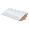 Sparkle and Bash 100 Pack Light Blue Thank You Boxes for Favors with Silver Foil, Bulk Gift Wrap for Party Supplies, 5.2 x 3.2 In - 4 of 4