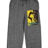 Sand Land Sheriff Rao  Men's Heather Gray Sleep Pants - 2 of 4