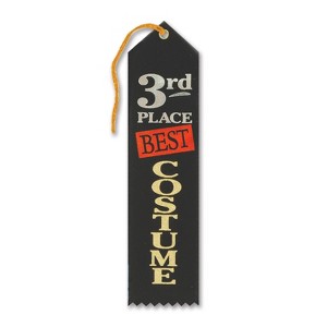 Beistle Costume Award Ribbons for Your School, Office, Faire, Contest, 2" x 8", (6/Pkg) - 1 of 1