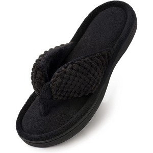 RockDove's Women's Memory Foam Open Toe Slide Slipper - 1 of 4