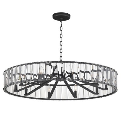 Maxim Lighting Odeon 10 - Light Chandelier in  Black