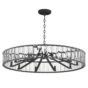 Maxim Lighting Odeon 10 - Light Chandelier in  Black - 1 of 1