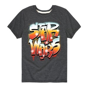 Boys' - Star Wars - Graffiti Short Sleeve Graphic T-Shirt - 1 of 4