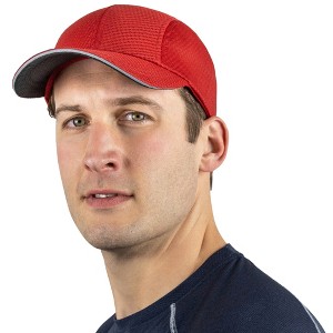 TrailHeads Men's Running Hat - Lightweight, Quick Dry Mesh Sports Cap for Tennis, Golf, Hiking - 1 of 4