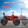Jojoka 24V Kids Electric ATV, 2 Seater 4WD All Terrain Quad, 4 Wheeler Ride on Toy Car with 5 MPH Max Speed, Treaded Tires - 3 of 4