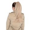 Alilang 22-Inch Layered Claw Clip Ponytail Extension with Adjustable Drawstring and Breathable Net - 3 of 4
