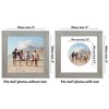 Americanflat Picture Frame with Oval Mat Insert and Shatter-Resistant Glass - Signature Collection - Photo Frame for Wall Display - 2 of 4