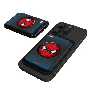 Keyscaper Marvel Spider-Man Grid Black Magnetic Credit Card Wallet - 1 of 3