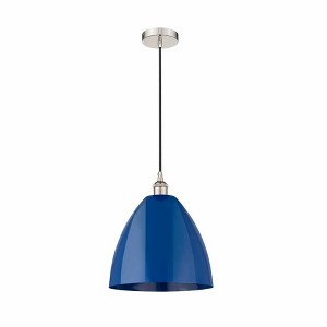 Plymouth Dome - 1 Light Cord Hung Mini Pendant In Industrial Style-14.75 Inches Tall and 12 Inches Wide - 1 of 1