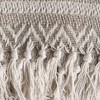 50"x60" Adobe Striped Faux Shearling Throw Blanket Neutral - Design Imports: Cozy Boho Style, Hypoallergenic - 4 of 4