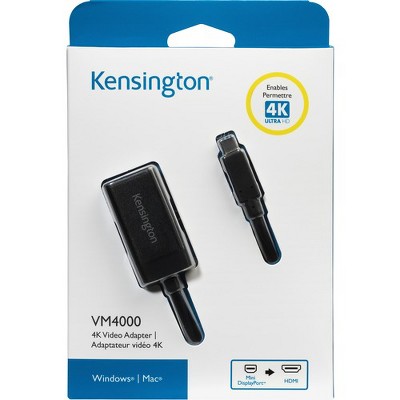 Kensington VM4000 Mini DisplayPort to HDMI 4K Video Adapter (K33985WW)