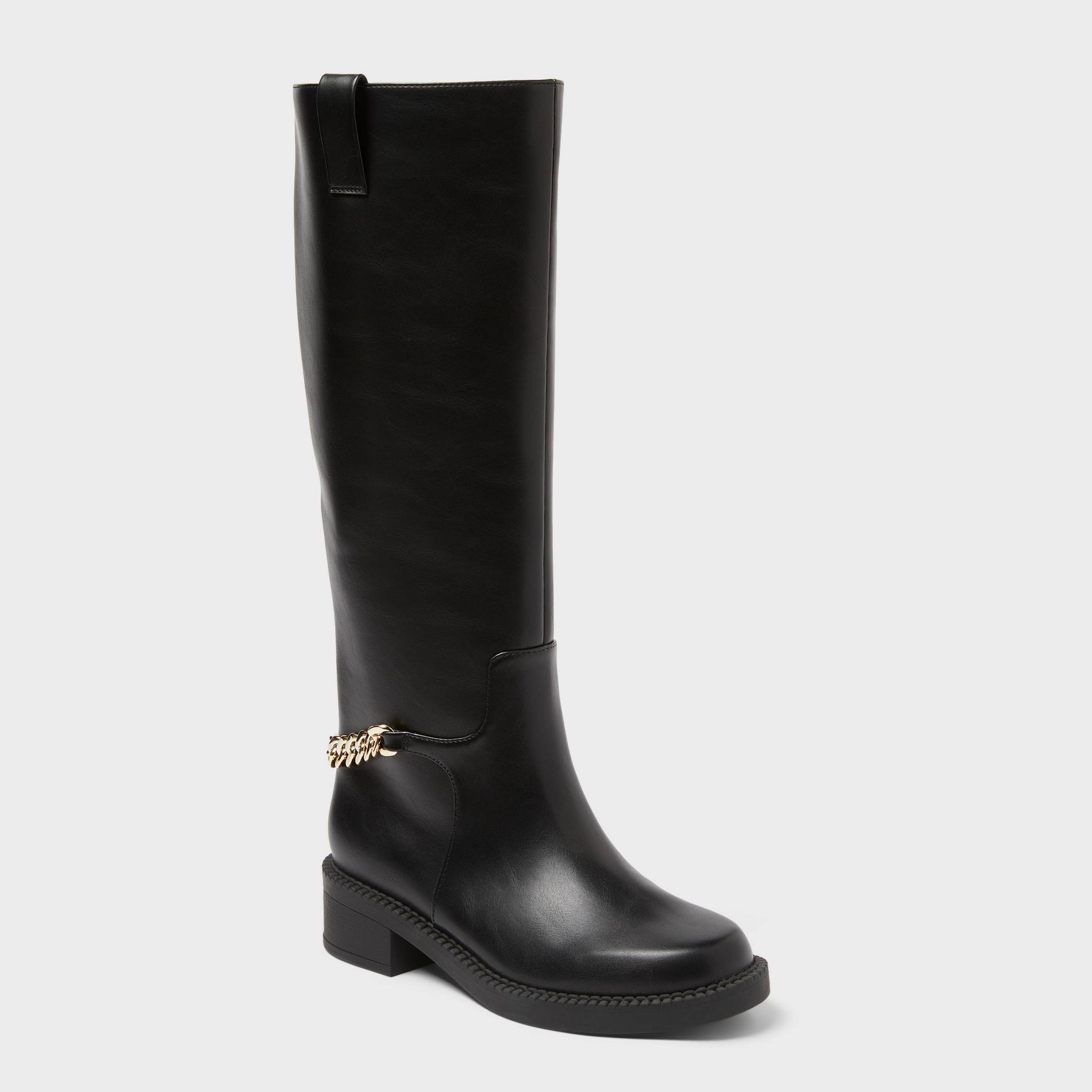 Women’s Bobbi Boots with Memory Foam Insole – A New Day™ Black
