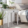 Benson End Table Nightstand with Drawers Light Gray - Finch - image 3 of 4