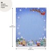 Pipilo Press 96-Sheet Santa Letterhead Stationery Paper for Christmas Holiday Letters, 8.5x11" - 4 of 4