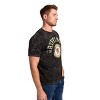Harry Potter Gryffindor Varsity Men's Blue Vintage Mineral Wash Crew Neck Short Sleeve T-shirt - 2 of 4