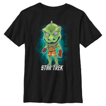 Boy's Star Trek: The Original Series Cartoon Gorn Alien T-Shirt