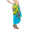 LA LEELA Women's Summer Bikini Wraps Beach Wrap Sarong Coverup Skirt Bathing suit Swimwear Swimsuit Coverup for Women One Size Multicolored, Floral - 4 of 4