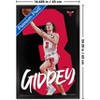Trends International NBA Chicago Bulls - Josh Giddey 25 Framed Wall Poster Prints - 3 of 4