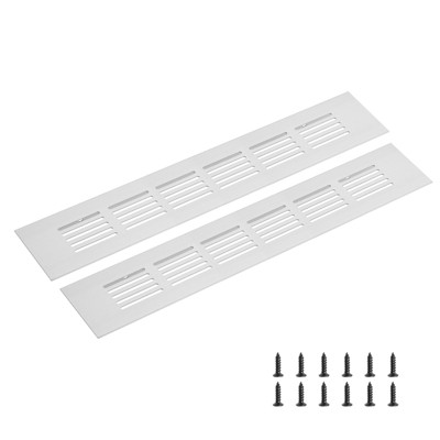 Unique Bargains Rectangle Ventilation Grille, Aluminum