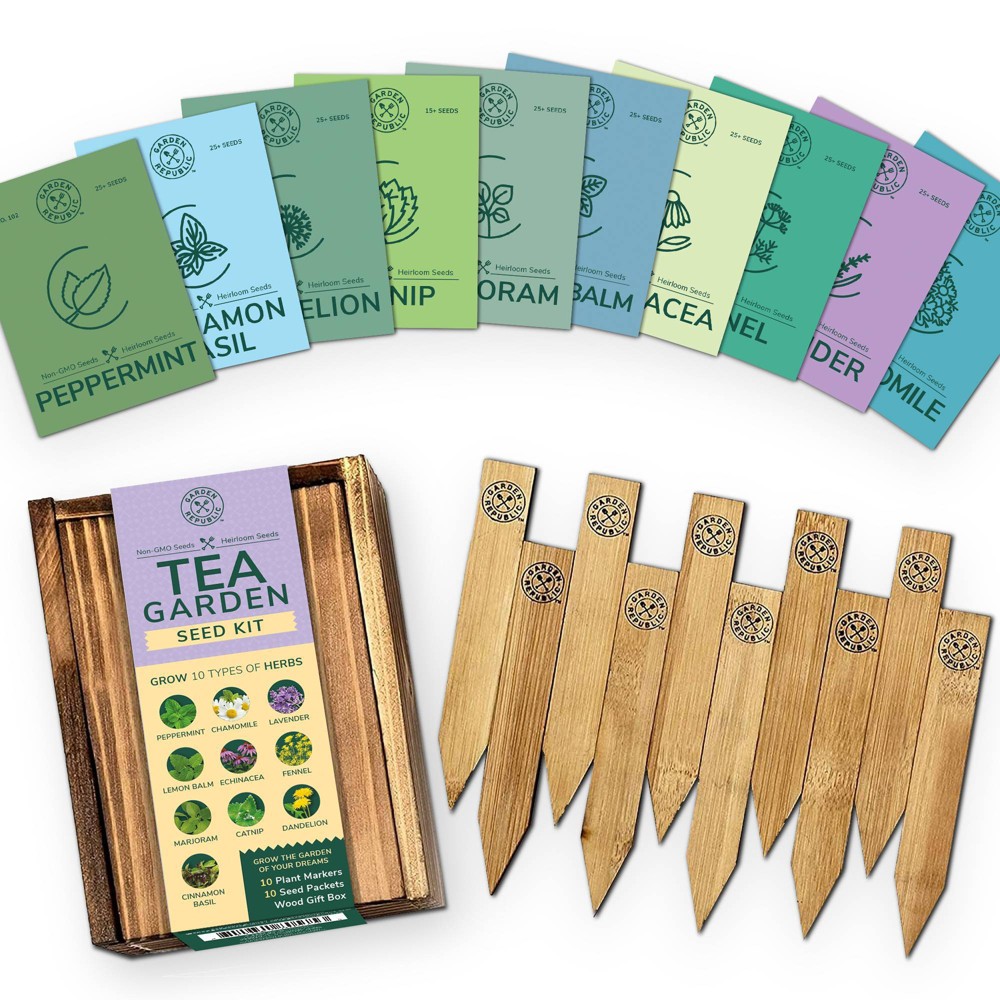 Photos - Garden & Outdoor Decoration Garden Republic Herbal Tea Seed Kit