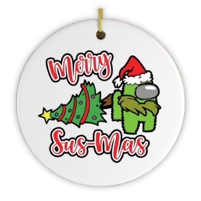 Merry Sus-Mas Funny Christmas Ornament| OrnamentallyYou