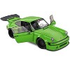 2022 Porsche 911 KS-R Green Metallic 1/18 Diecast Model Car by Solido - 2 of 4