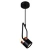 CWI Lighting Moxie LED Down Mini Pendant With Black Finish - 3 of 4
